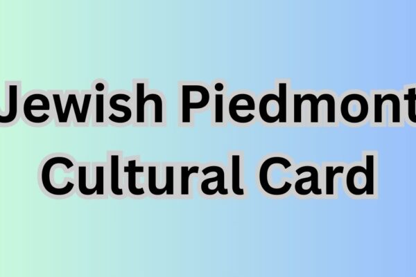 Jewish Piedmont Cultural Card