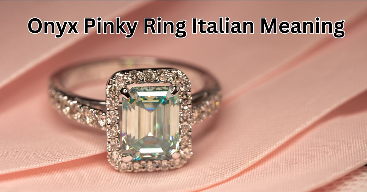 Onyx Pinky Ring Italian Meaning