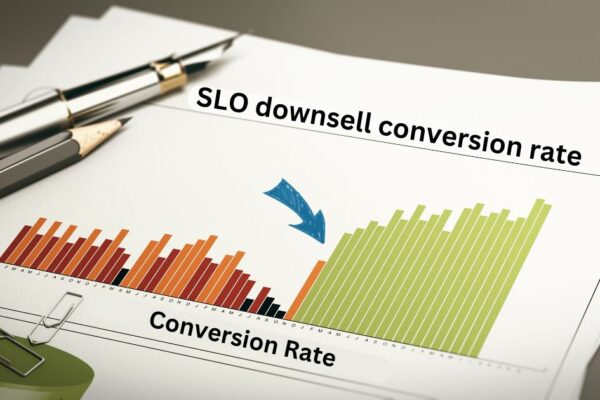 SLO downsell conversion rate