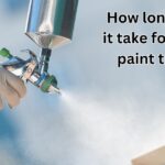 how long does it take for spray paint to dry